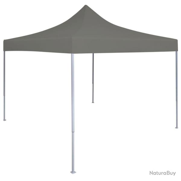 Tente de r�ception escamotable 3 x 3 m Anthracite