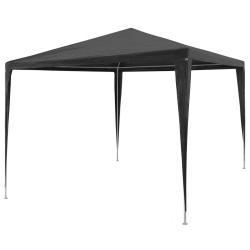 Tente de r&eacute;ception 3x3 m PE Anthracite