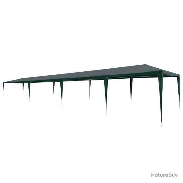 Tente de r�ception 3x12 m PE Vert alsavelo