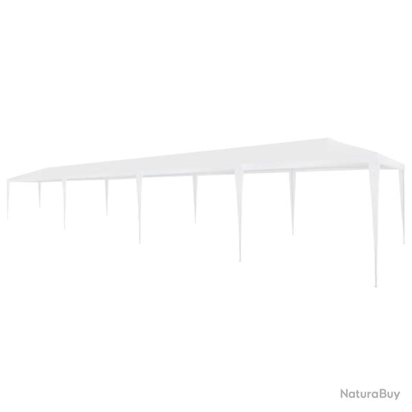 Tente de r�ception 3x12 m PE Blanc alsavelo