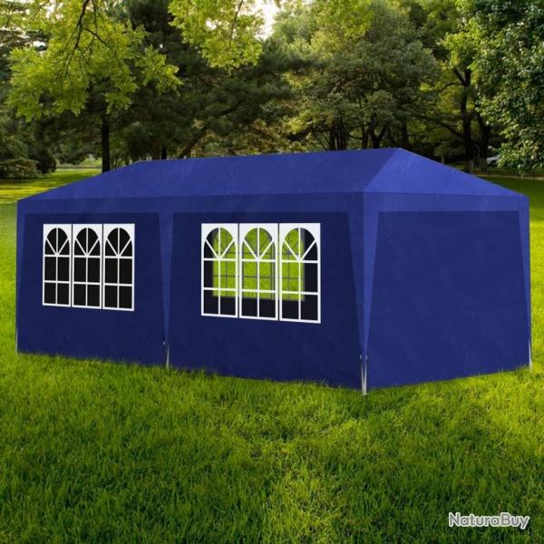 Tente de r�ception 3 x 6 m Bleu