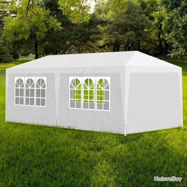 Tente de r�ception 3 x 6 m Blanc