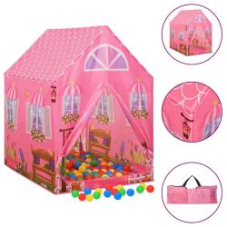 Tente de jeu pour enfants Rose 69x94x104 cm alsavelo