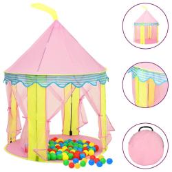 Tente de jeu pour enfants Rose 100x100x127 cm alsavelo