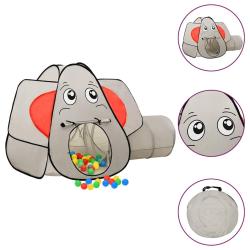 Tente de jeu pour enfants &Eacute;l&eacute;phant Gris 174x86x101 cm