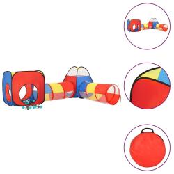 Tente de jeu pour enfants avec 250 balles Multicolore alsavelo