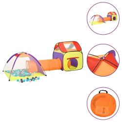 Tente de jeu pour enfants avec 250 balles Multicolore alsavelo