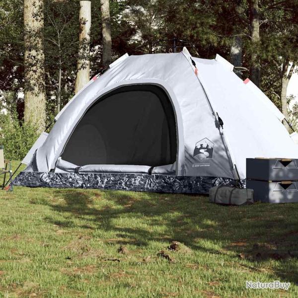 Tente de camping 5 personnes tissu occultant lib�ration rapide