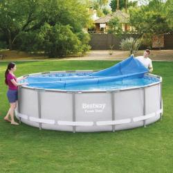 Couverture solaire de piscine Flowclear 427 cm alsavelo