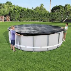 Couverture de piscine Flowclear 488 cm alsavelo
