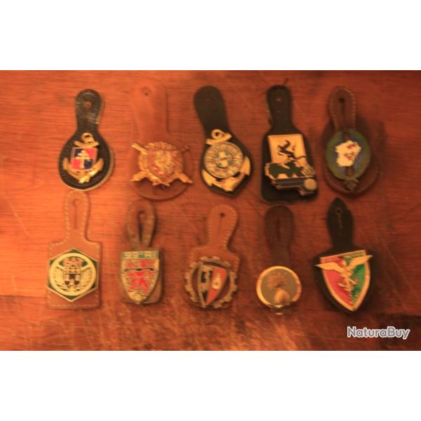 lots de dix insignes N2