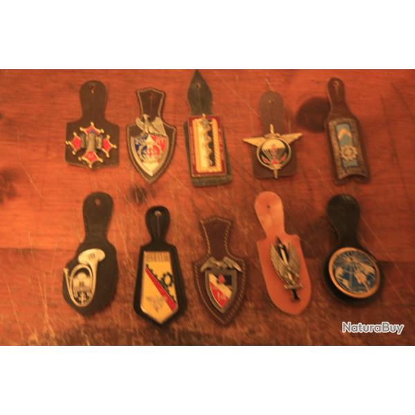 lots de dix insignes N5