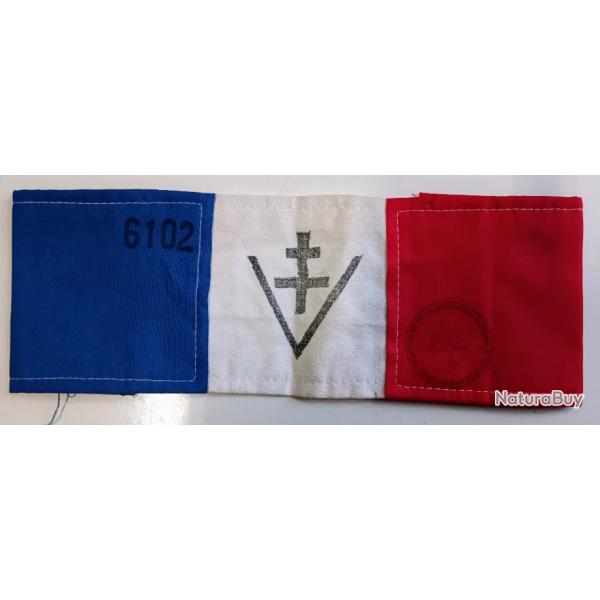Brassard FFI Maquis MLN - WW2