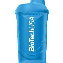 BIOTECH shaker wave 600mL Bleu