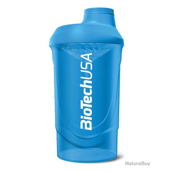 BIOTECH shaker wave 600mL Bleu