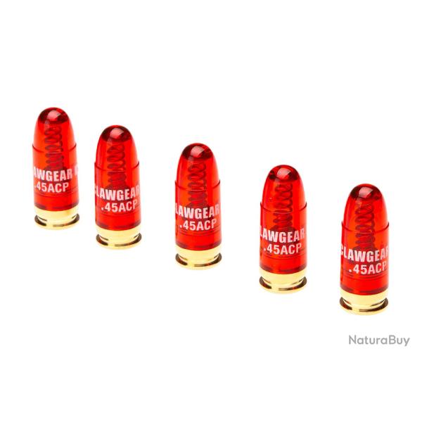Cartouches Inertes CLAWGEAR - Calibre .45 ACP