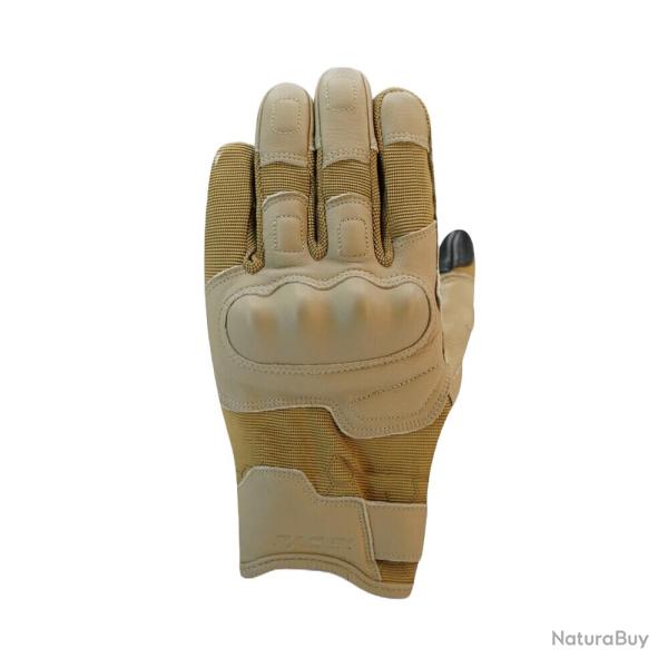 GANTS TACTIQUES RACER - TRIGGER IMPACT Coyote L/9