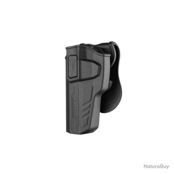 Holster pour Glock 17 / 22 / 31 Noir Gaucher