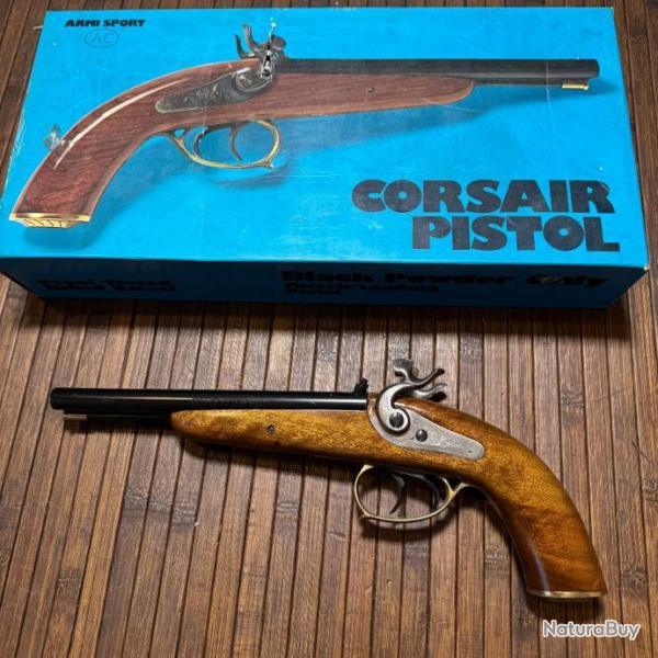 PAS COURANT PISTOLET JUXTAPOS�S CORSAIR PISTOL PAR ARMI JAGER SPORT CALIBRE 44 �TAT NEUF !!!
