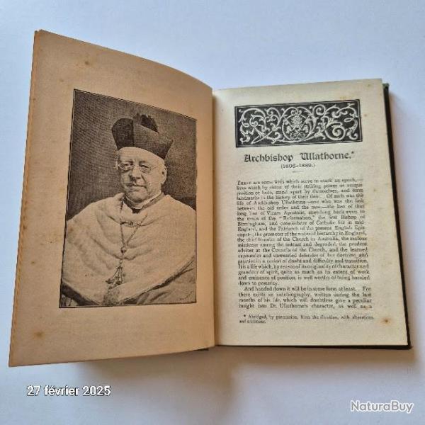 Catholic Biographies, 1882, en anglais,