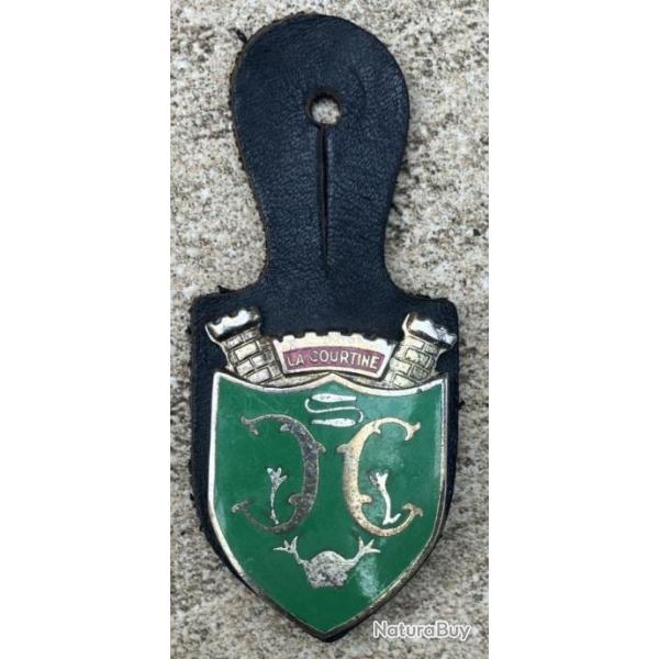 35� Cie de Camp, La COURTINE, dos guilloch� ond�