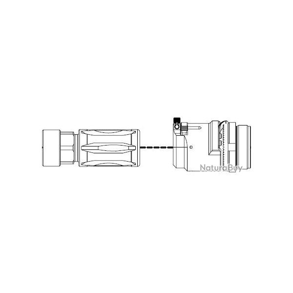 Adaptateur B&T HUB QDN Titane (5.56 & 7.62)
