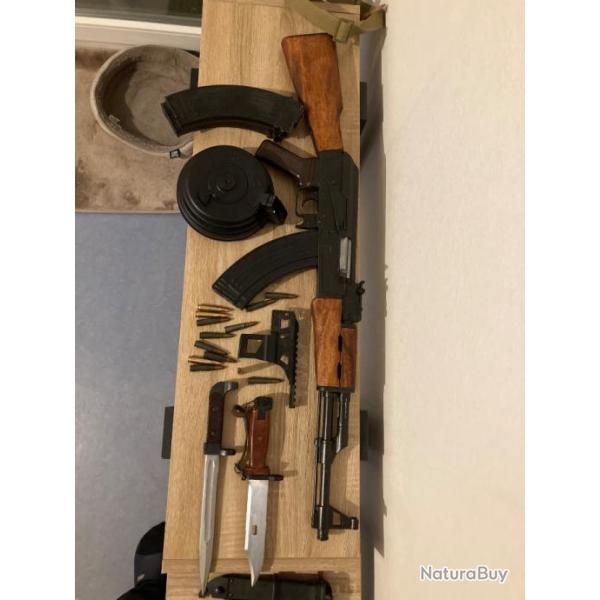 AK47 Kalashnikov DENIX lot pour collection exposition