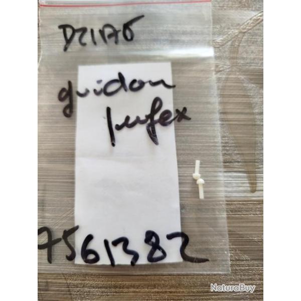 Guidon Fusil Perfex Blanc