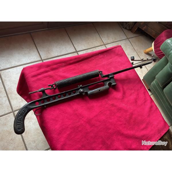 Collector, lance plateaux ancien pour ball-trap de Manufrance, pas de prix de r�serve