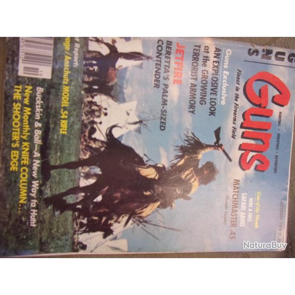 magazine "Guns"   num�ro octobre 1979