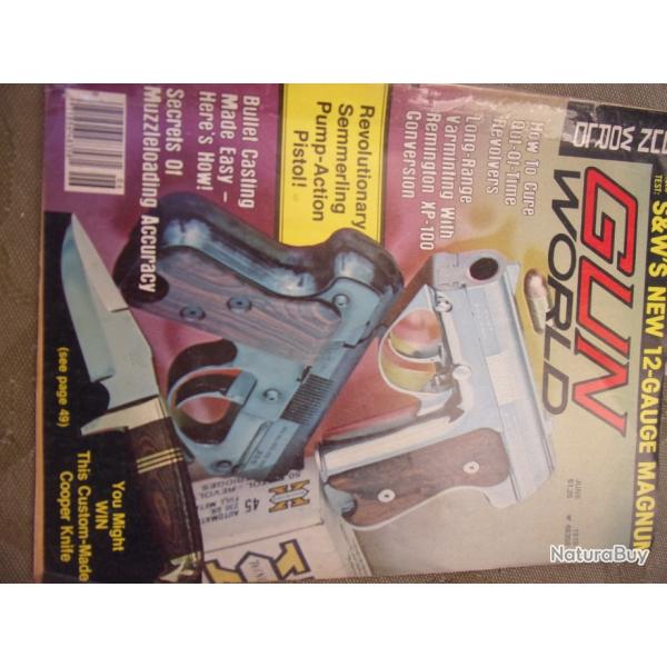 magazine "gun World"   num�ro  juin 1978