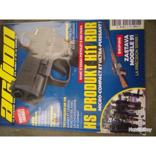 magazine "Action Gun"   num�ro 403 jan./F�vrier 2022