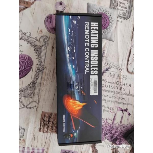 Semelles chauffantes neuves