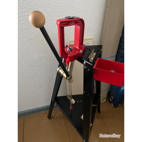 Lot presse lee classic cast en fonte avec son tr�pied et accessoires