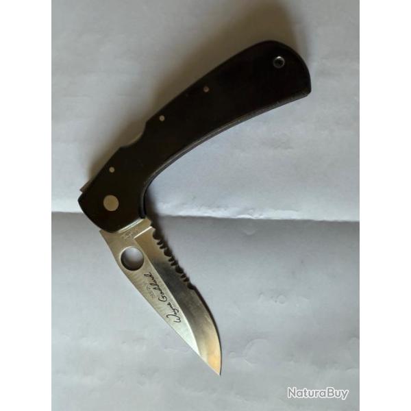 Vends couteau Spyderco Wayn Goddard