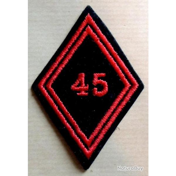 Patch � coudre losange mod 45 45� R�giment du G�nie de l'air troupe pour collection ne pas porter.