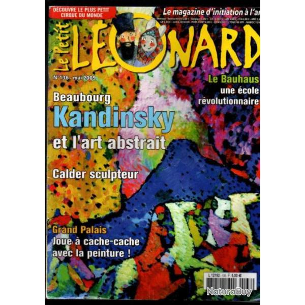 le petit l�onard kandinsky et l'art abstrait , cath�drale sainte basile , bauhaus ,