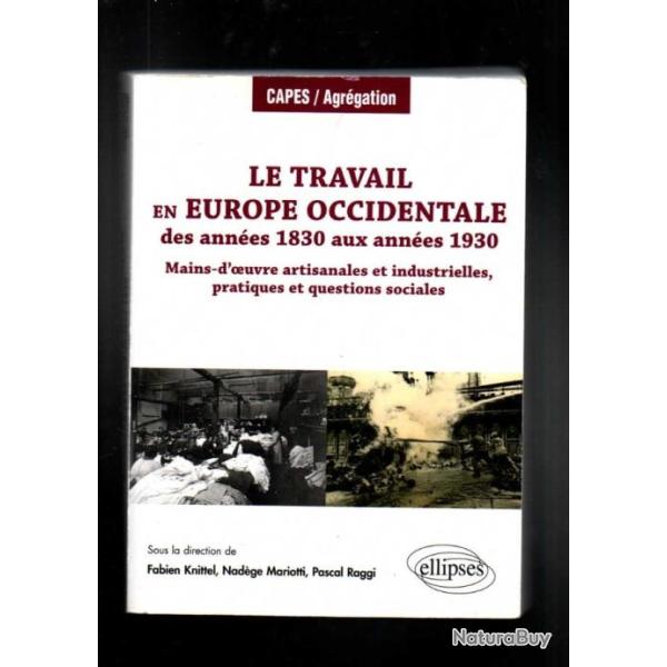 Le travail en Europe occidentale des annes 1830 aux annes 1930 Mains-d'oeuvre artisanales et indus