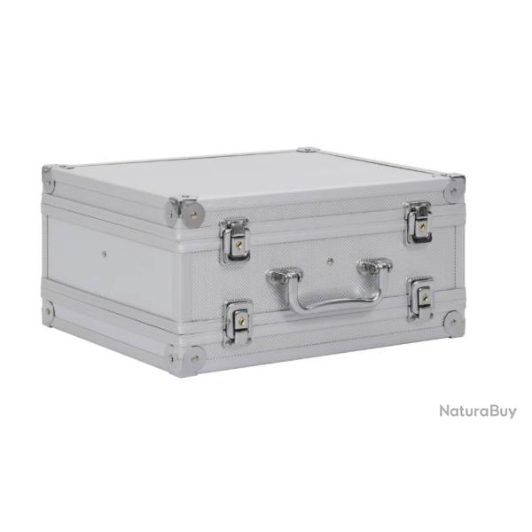 Mallette � fusils 31x26x15,2 cm - Argent - Aluminium et ABS