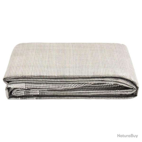 Tapis de tente 650x250 cm Gris fonc� alsavelo