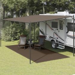 Tapis de tente 250x500 cm Marron