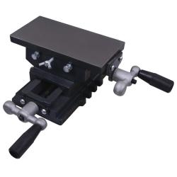 Table d'&eacute;tau &agrave; glissi&egrave;re transversale manuelle