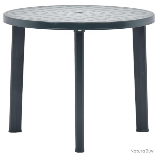 Table de jardin Vert 89 cm Plastique