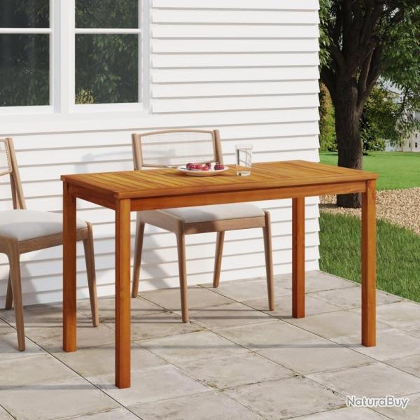 Table de jardin 110x55x67 cm Bois d'acacia solide alsavelo