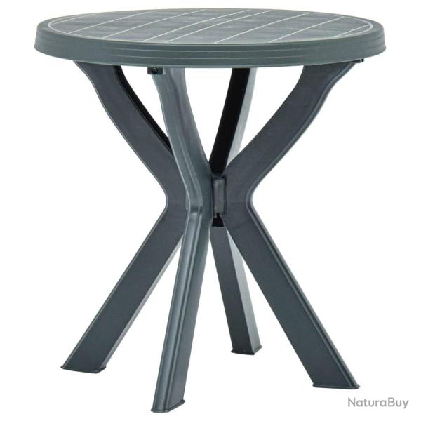 Table de bistro Blanc 70 cm Plastique alsavelo