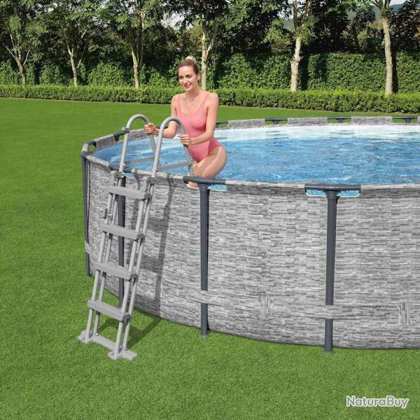 �chelle de piscine � 4 marches Flowclear 122 cm alsavelo