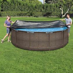 Couverture de piscine Flowclear 366 cm alsavelo