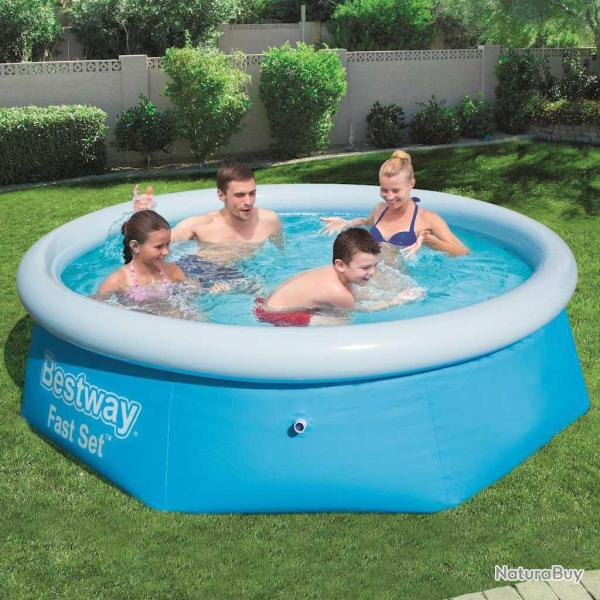 Piscine gonflable Fast Set Rond 244 x 66 cm 57265 alsavelo