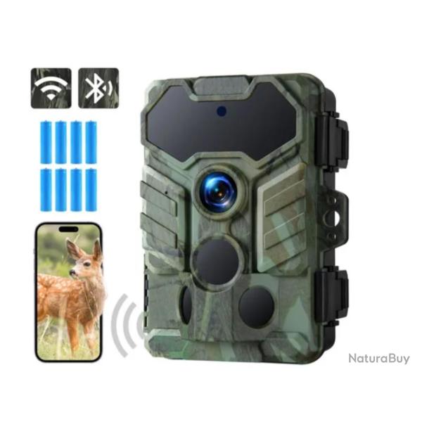 Cam�ra de Chasse CAMPARK WiFi Bluetooth - 32MP, 1080P, D�clenchement Ultra-Rapide