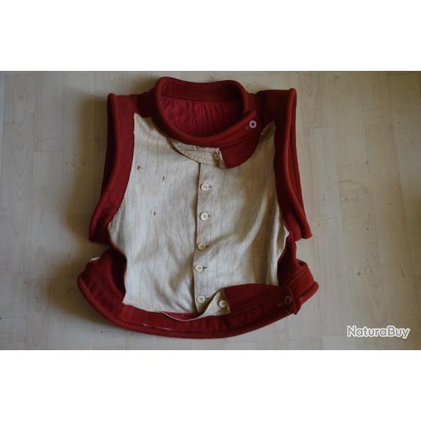 GILET DE CUIRASSE CARABINIER & CUIRASSIER-CAVALERIE SECOND EMPIRE-GUERRE 1870/1871